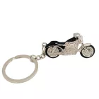 Kulcstartó Harley Davidson Fekete/Króm