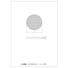 Ajba, Prizma Kerek Narancs, Öntapadós