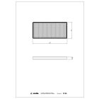 Ajba, Prizma Tégla Fehér, Öntapadós