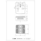 LÁMPA HÁTSÓ 3 FUNKCIÓS FP10