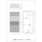 Utánfutó hátsó világítás 4 funkciós FP16 SX