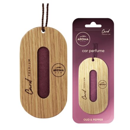 Aroma Car, Card Illatosító, Oud-pepper