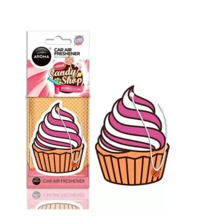 Aroma Car, Sweet Bakery, Pink Bubble Gum