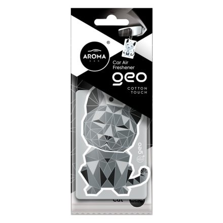 Aroma Car, Illatosító, Geo Cat White Cotton Touch