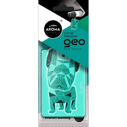 Aroma Car, Illatosító, Geo Dog Turquoise Oud Touch