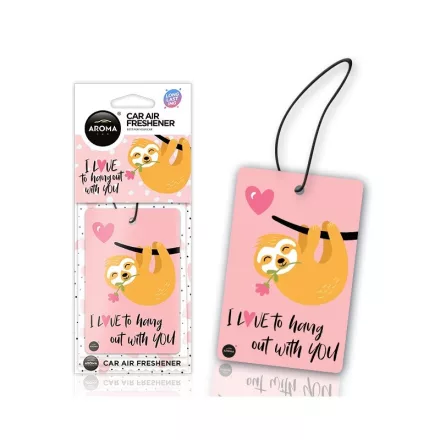 Aroma Car, Illatosító, Lajhár, Málna Love