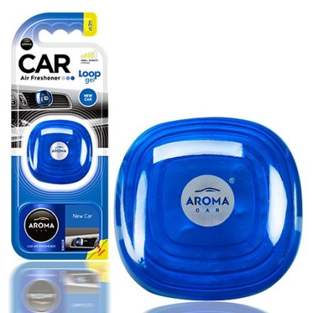 Aroma Car, Illatosító, Loop Gél, New Car