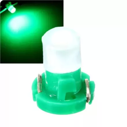 Homasita Műszerfal izzó -T4.2 Cob Led - zöld - 1db - 0,3W