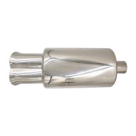 MaxSpeed, Kipufogódob Dupla Ovál véggel, Króm