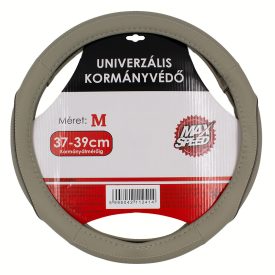   MaxSpeed, Kormányvédő Perforált Bőrhatású, Bézs, 37-39cm