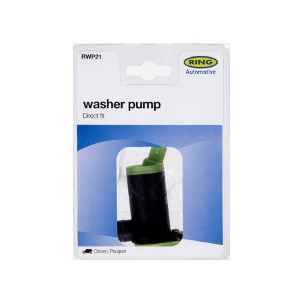 Ring, Ablakmosó Szivattyú 12V, Citroen-Peugeot-Fiat