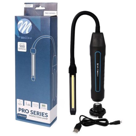 M-Tech ILPRO105 Tölthető Flexibilis LED lámpa - 500lm - IP54 vízálló