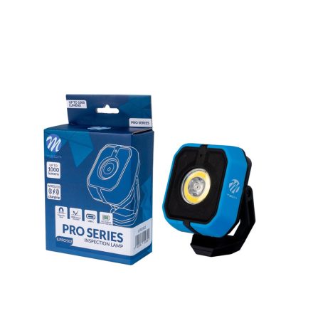 M-Tech ILPRO502 újratölthető munkalámpa 10W+3W COB