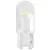 M-Tech, L006AW T10 Led Izzó, Fehér Konkáv, 12V W5W, Darabos