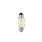 M-Tech, LB072W Szofita Led Izzó, Fehér 36mm, 12V C5W