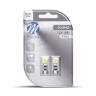 M-Tech, LB301W T10 Led Izzó, Fehér, Canbus, 12V W5W