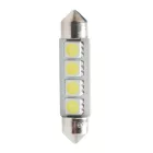 M-Tech, LB311W Szofita Led Izzó, Fehér 41mm, Canbus, 12V C5W
