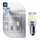 M-Tech, LB314W BA9S Led Izzó, Fehér, Canbus, 12V