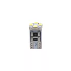 M-Tech, T10, LED izzó, Fehér, 4xSMD, Canbus, Pár