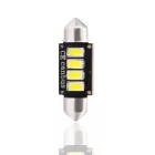 M-Tech, LB334W Szofita Led Izzó, Fehér 36mm, Canbus 12V C5W