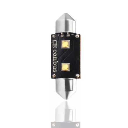 M-TECH IZZÓ 12V C5W LED SZOFITA 36MM CANBUS FEHÉR 1DB