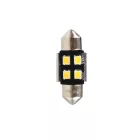 M-Tech, LB345W Szofita Led Izzó, Fehér 31mm, Canbus 12V C5W