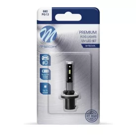 M-Tech,  LB508W-01B,  H27/1 Led , Fehér, 12V PG13