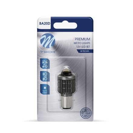 M-TECH IZZÓ 12V BA20D LED 1 DB 3570 SMD LED
