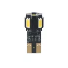 M-Tech, LB804W T10 Led Izzó, Fehér, 12V W5W