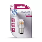 M-Tech, LB827W01B Led Izzó P21/5W, Fehér, Canbus 12V BAY15d