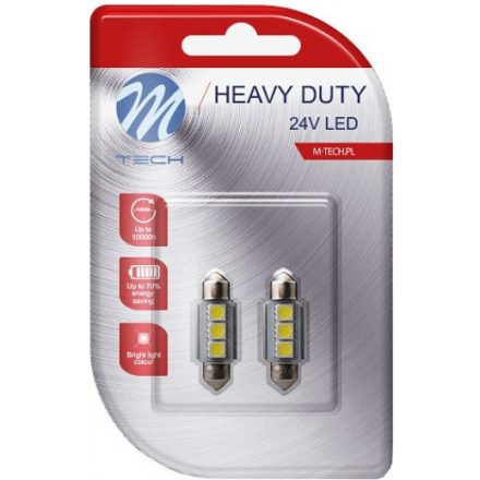 M-Tech, Szofita Led Canbus, Fehér 36mm 24V