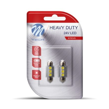 M-Tech, Szofita Led Canbus, Fehér 36mm 24V