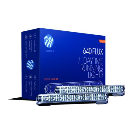 M-Tech, LD640 Flux, Nappali Menetfény, Párban, 2x20LED, 12/24V