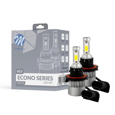 M-Tech, H13 LED, 80W 9-32V 6000K, PÁR