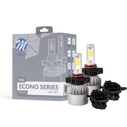 M-Tech, H16 LED, 80W 9-32V 6000K, PÁR