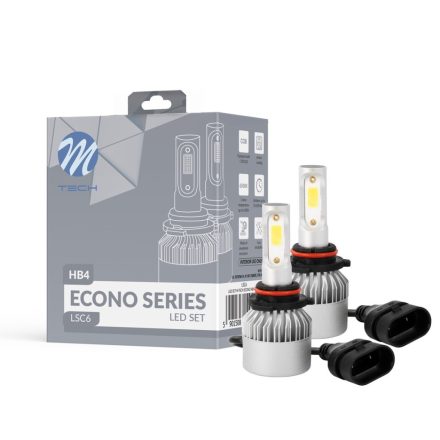 M-Tech, HB4 LED, 80W 9-32V 6000K, PÁR