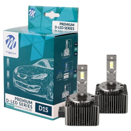 M-Tech LED Izzó 12V D1S - Párban