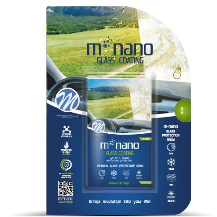 M-Tech, Üvegkezelő kendő, Nano, Vízlepergető hatású