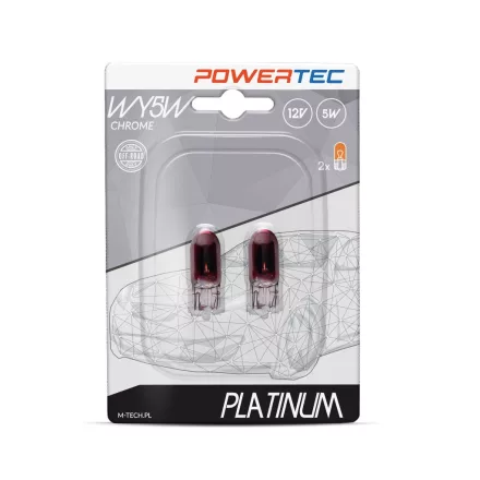M-TECH IZZÓ 12V 5W T10 WY5W PÁR KRÓM FEJŰ