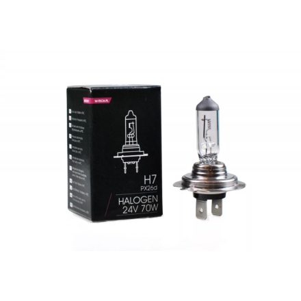 M-Tech, H7 Izzó, 24V 70W, Darabos