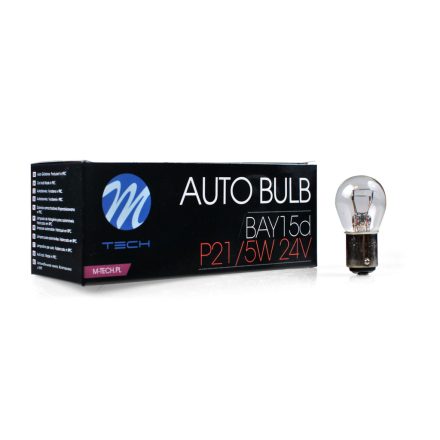 M-Tech, P21/5W Izzó, 24V 21/5W, BAY15D