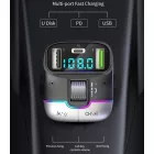 GZ01 FM TRANSMITTER DUPLA USB USB-C 12-24V