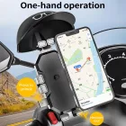 MaxSpeed, Telefontartó Kerékpárra/Motorkerékpárra, Napellenzővel