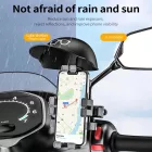 MaxSpeed, Telefontartó Kerékpárra/Motorkerékpárra, Napellenzővel