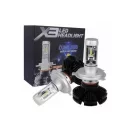 X3, H11 Led Izzó, 6000 LM 9-32V