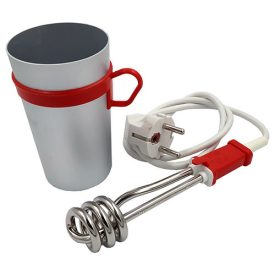   ECE-Ehlers Merülőforraló Utazó Készlet - Alu Pohárral - 9cm - 230V - 350W