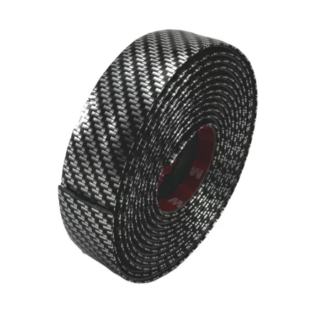 Homasita, Díszcsík Carbon Fekete, 3cm x 5m, Öntapadós