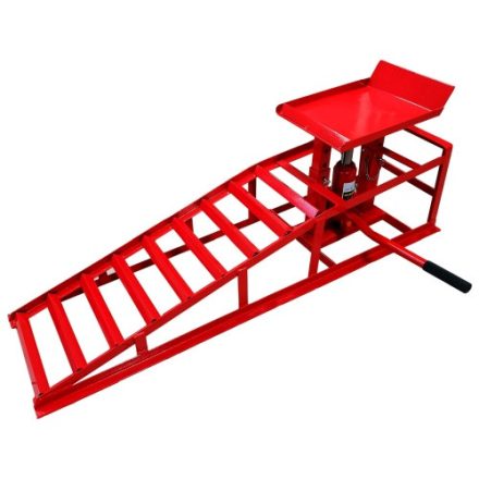 RÁMPA ACÉL PÁR 2T HIDRAULIKUS EMELŐVEL